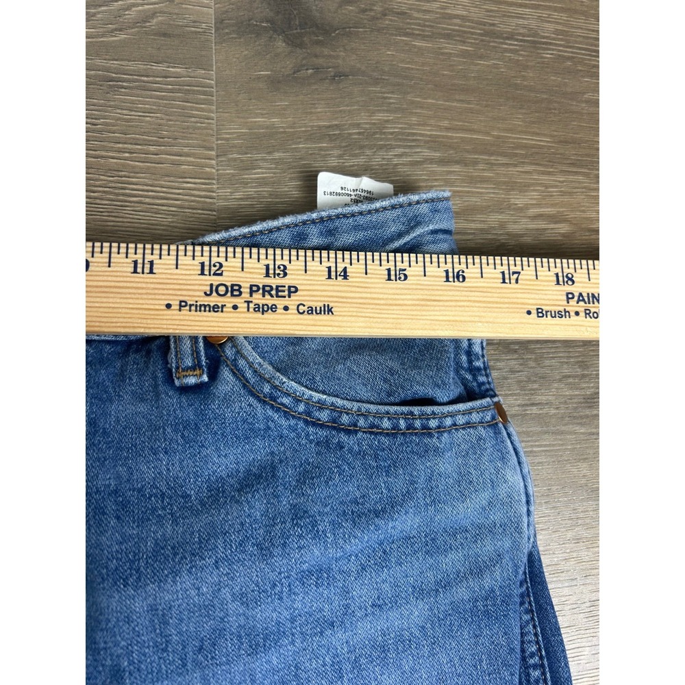 Wrangler Wanderer High Rise Flare Distressed Jeans Medium Wash 30x32 112334543 - Picture 9 of 13
